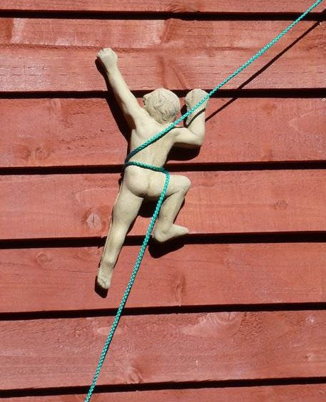 Naked Climber Plaque