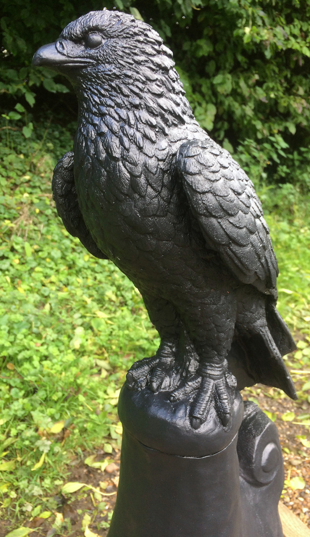 Hawk Half Round Roof Finial