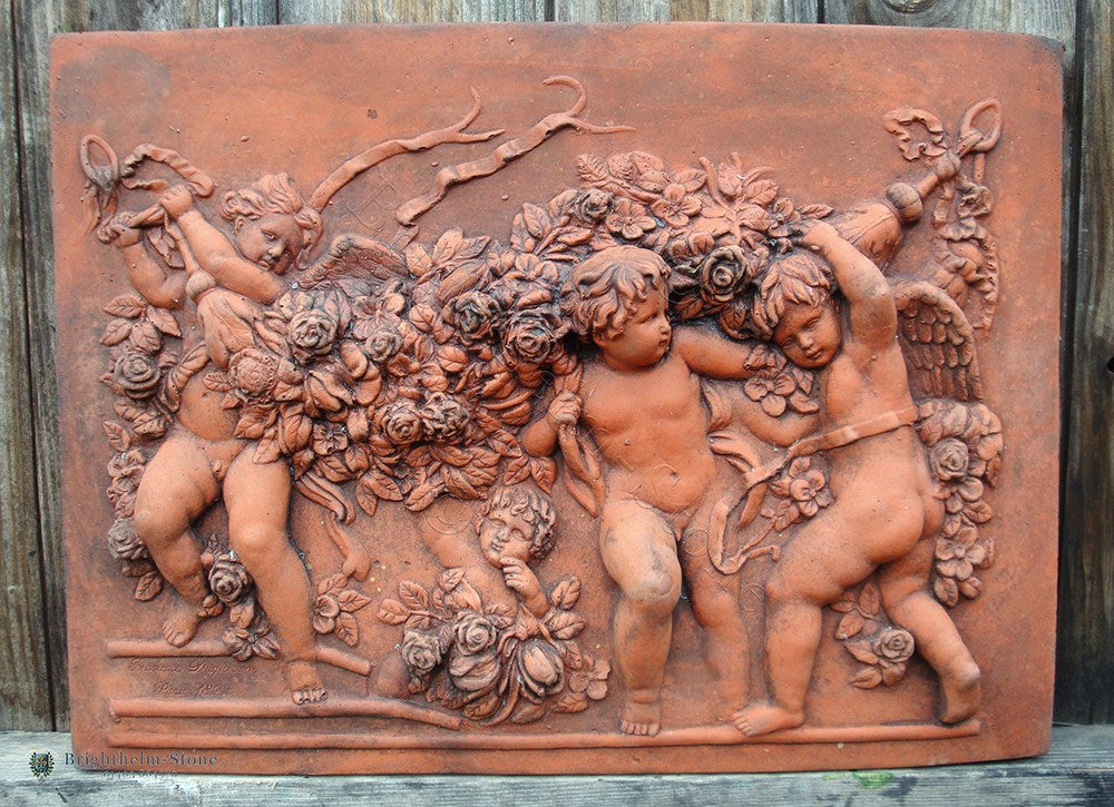 Cherubs and Garland
