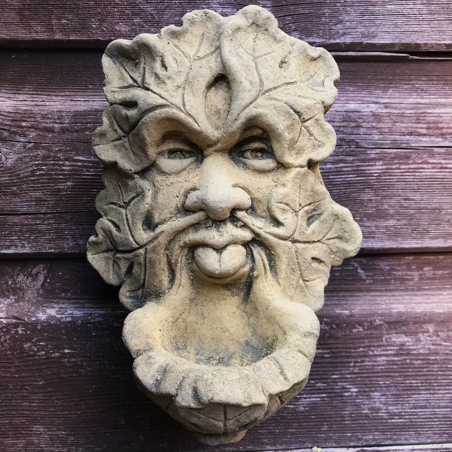 Celtic Set Green Man Plaques