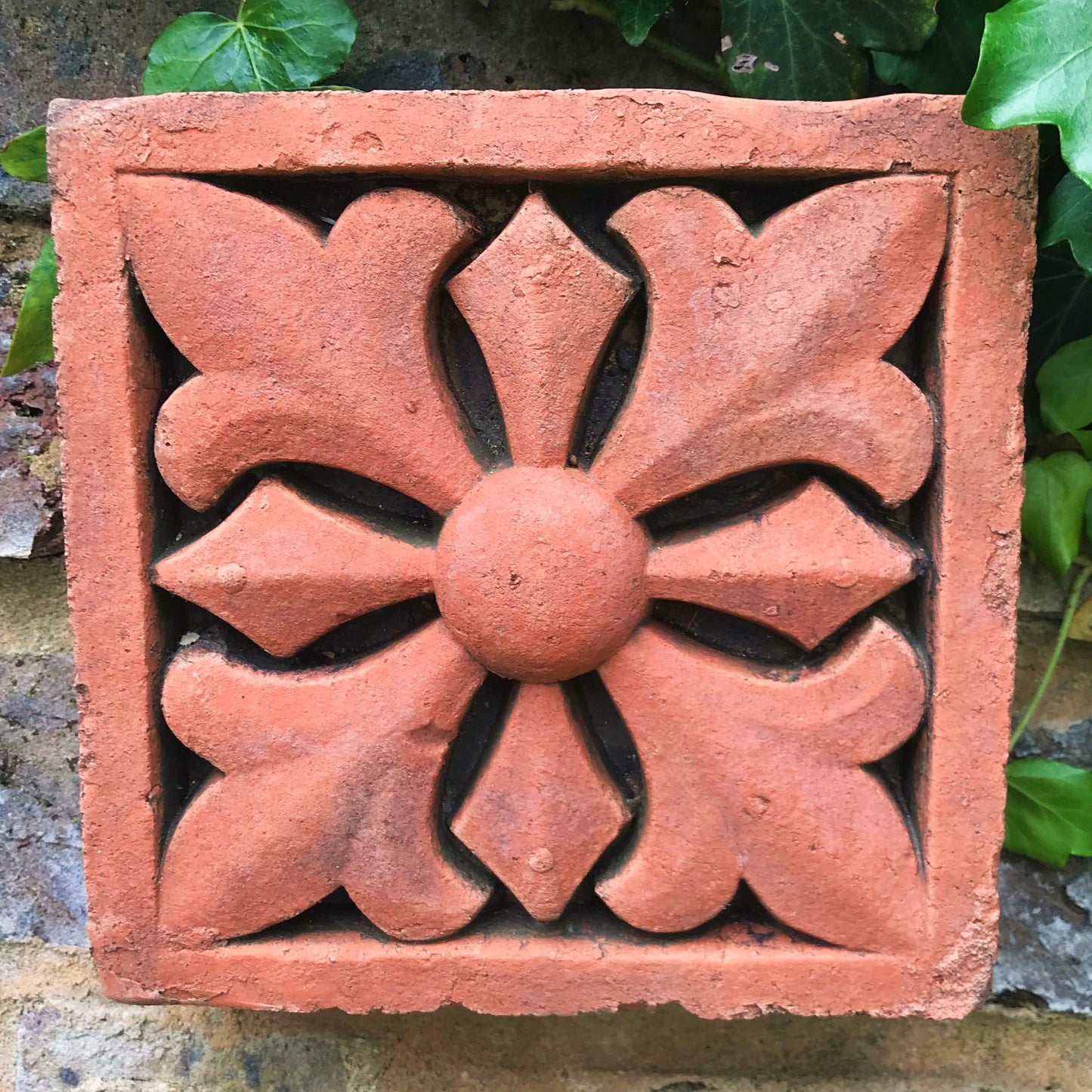 Fleur De Lys Cross Decorative Brick