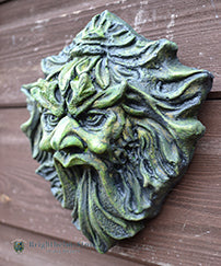 Demon Green Man Plaque