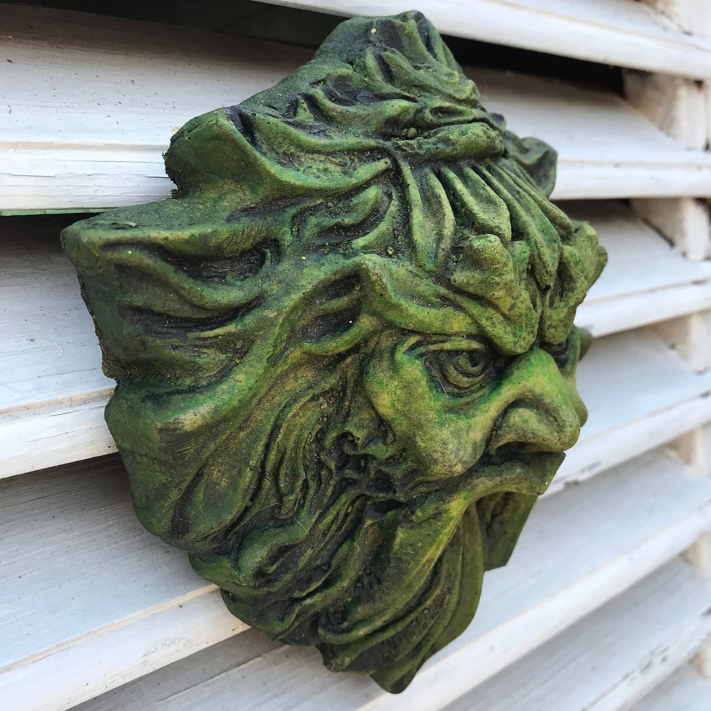Demon Green Man Plaque