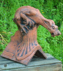Dog Gargoyle Angled Roof Finial