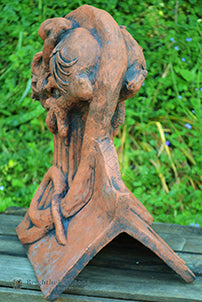 Dog Gargoyle Angled Roof Finial