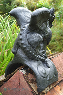 St George's Dragon Half Round Roof Finial