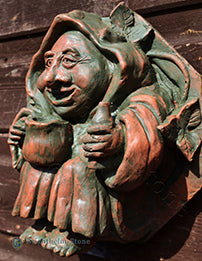 Beer Drinking Medieval Monk