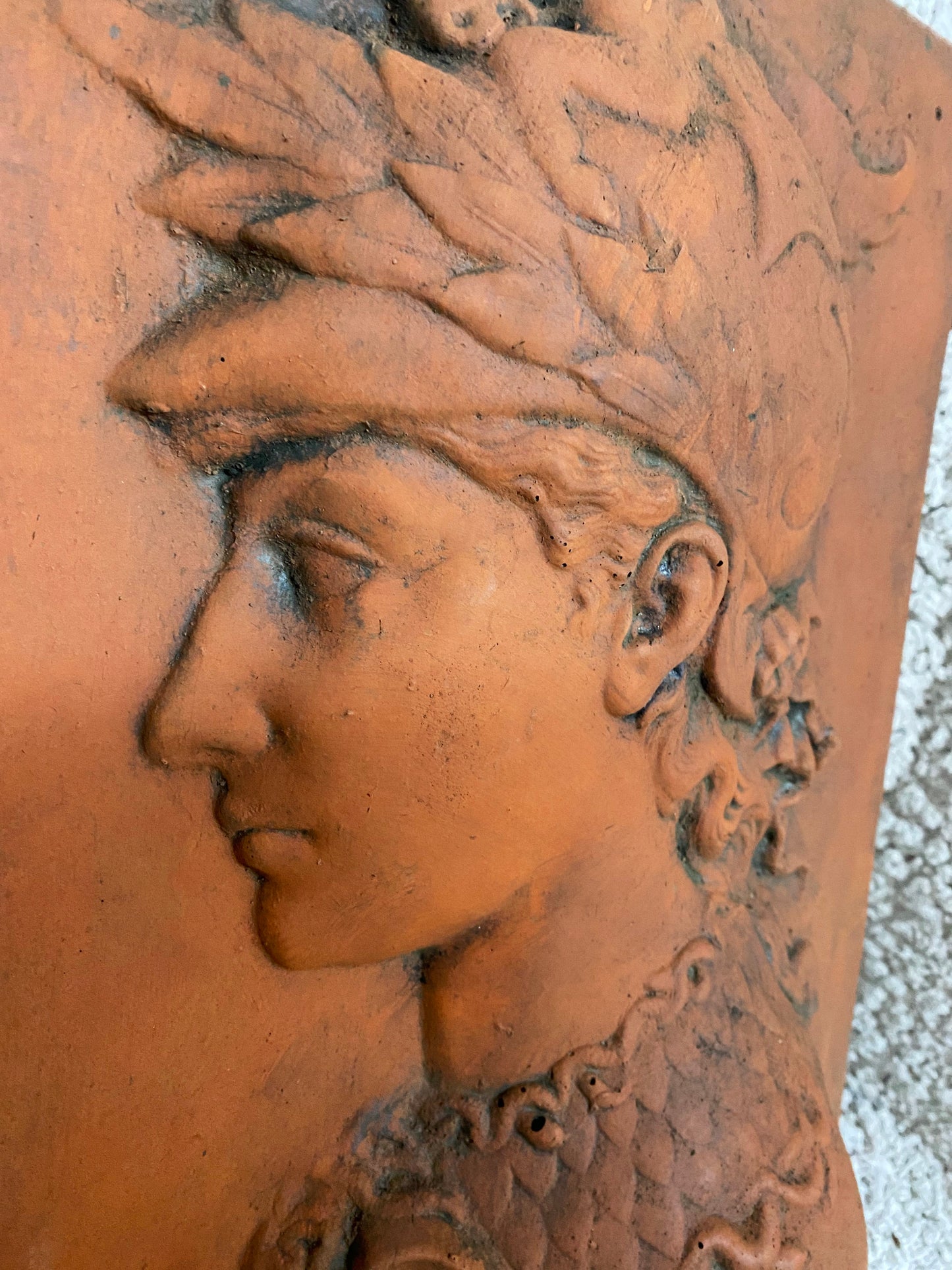 Pair of Florentine Centurion Wall Plaques