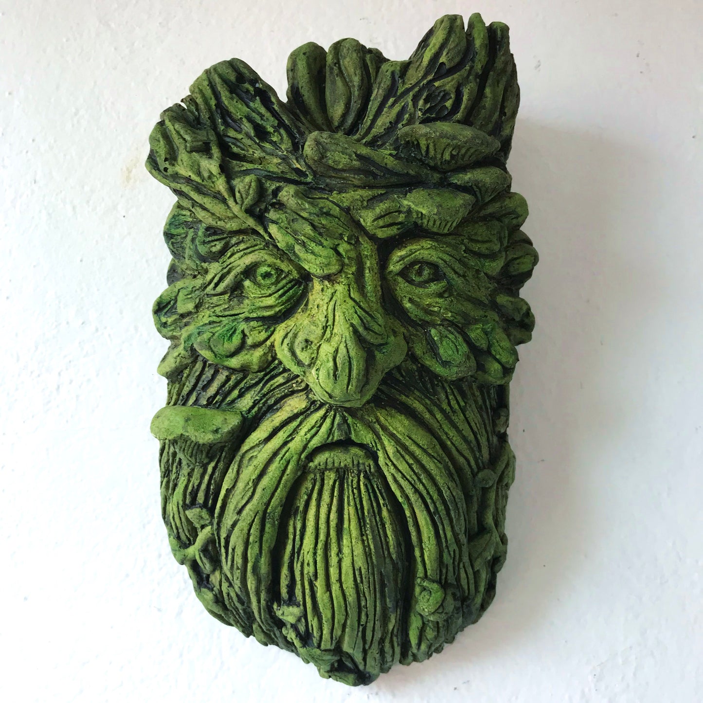 Celtic Set Green Man Plaques