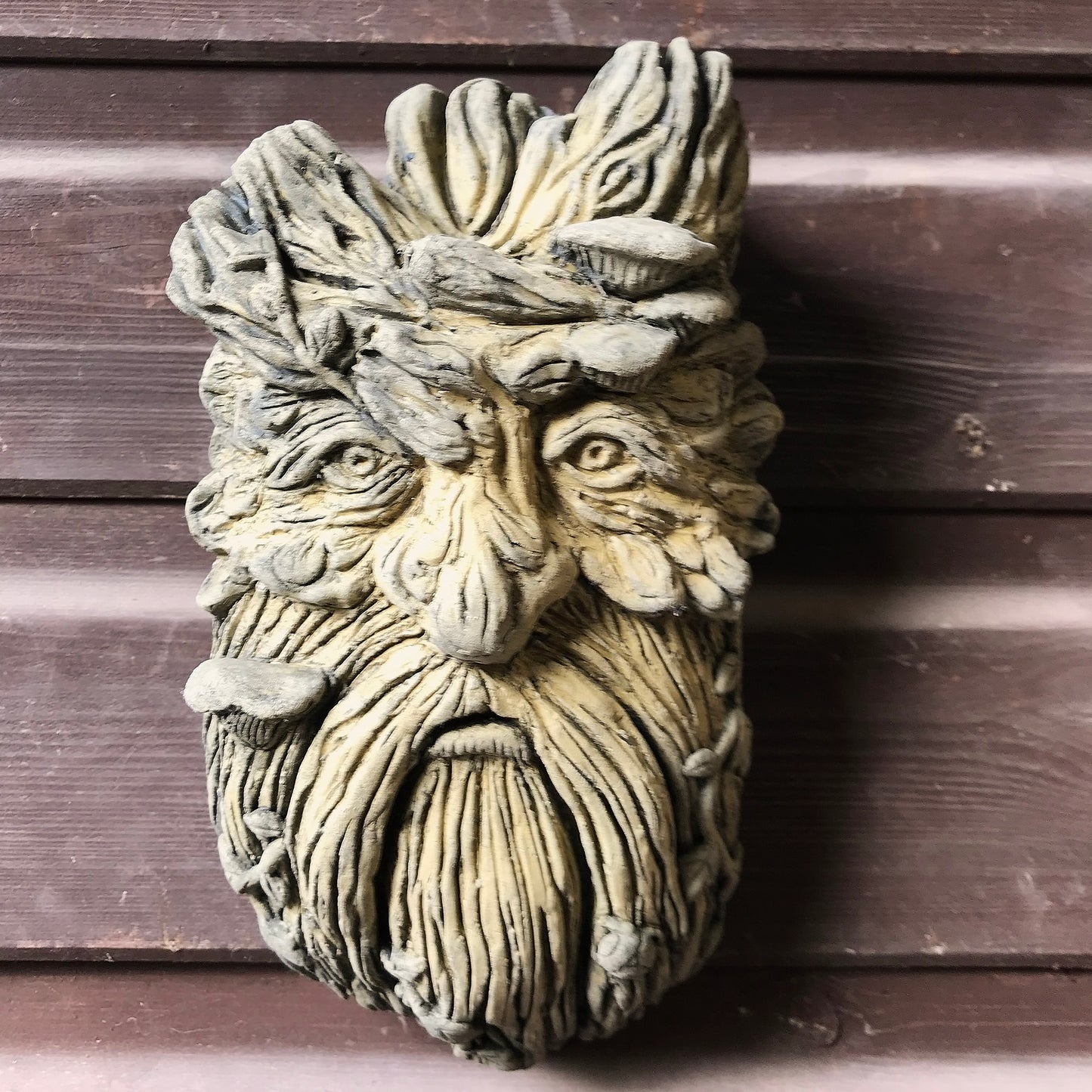 Celtic Set Green Man Plaques