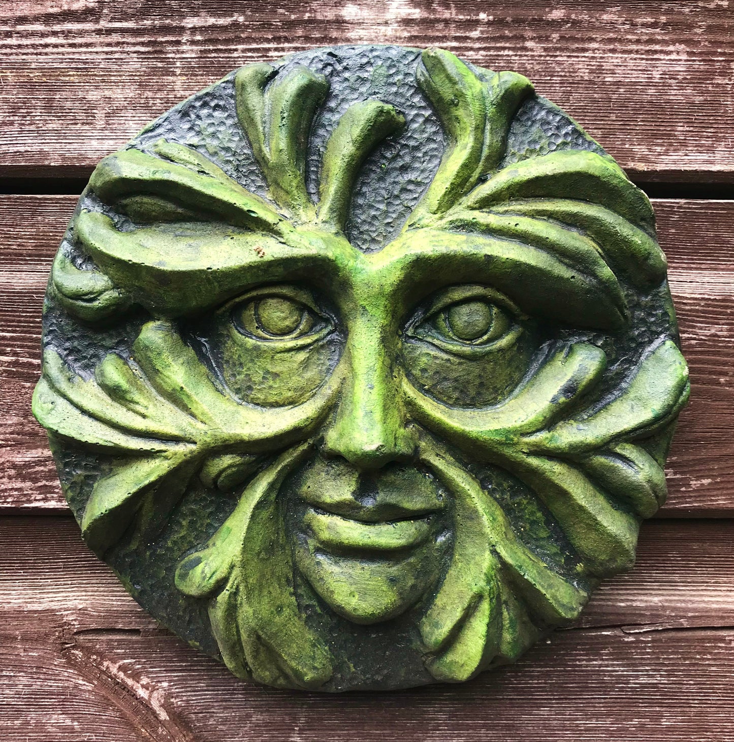 Medieval Large Green Man Plaque