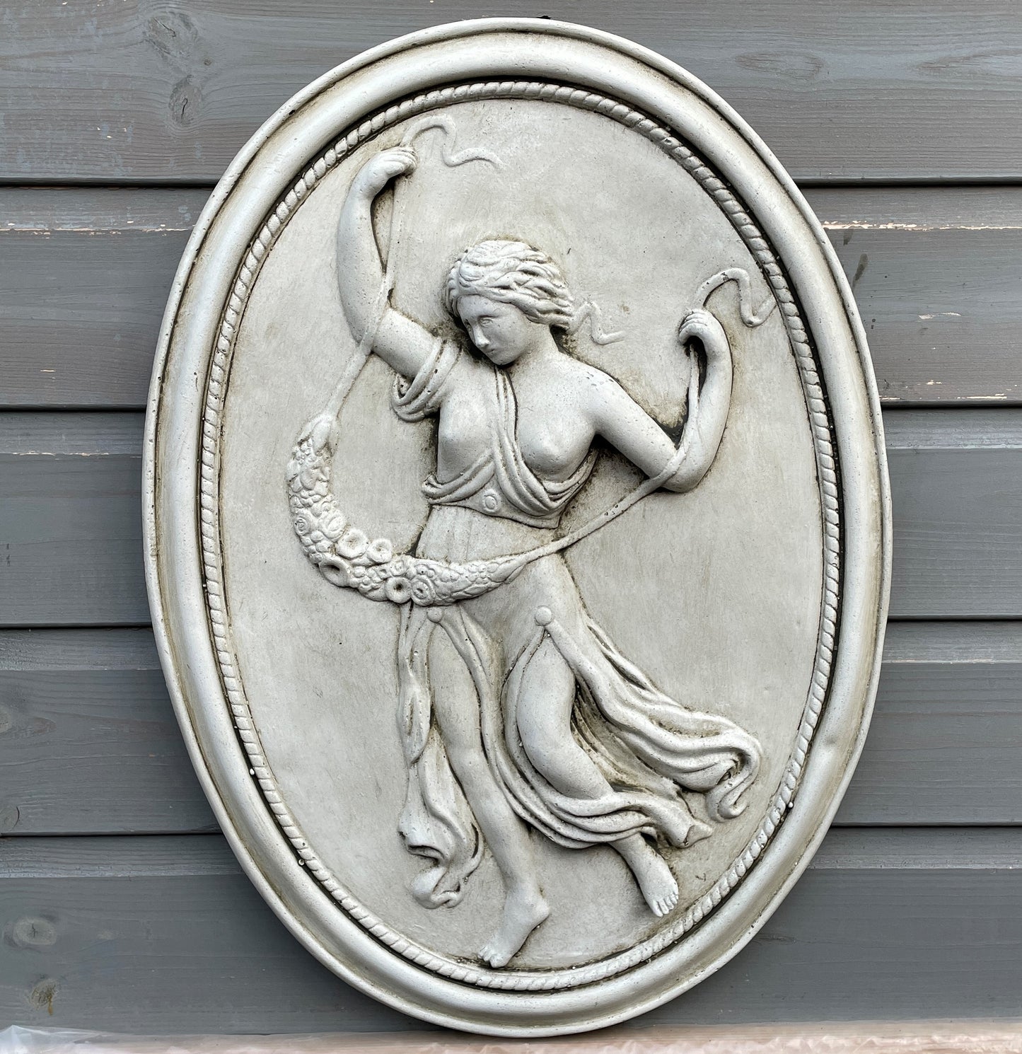 Greek Goddess Plaques Pair