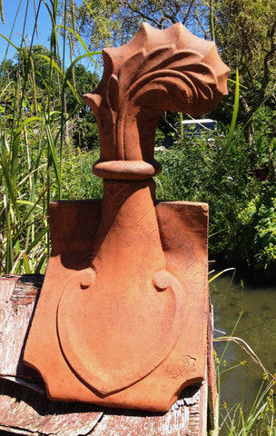 Laurel Angled Roof Finial