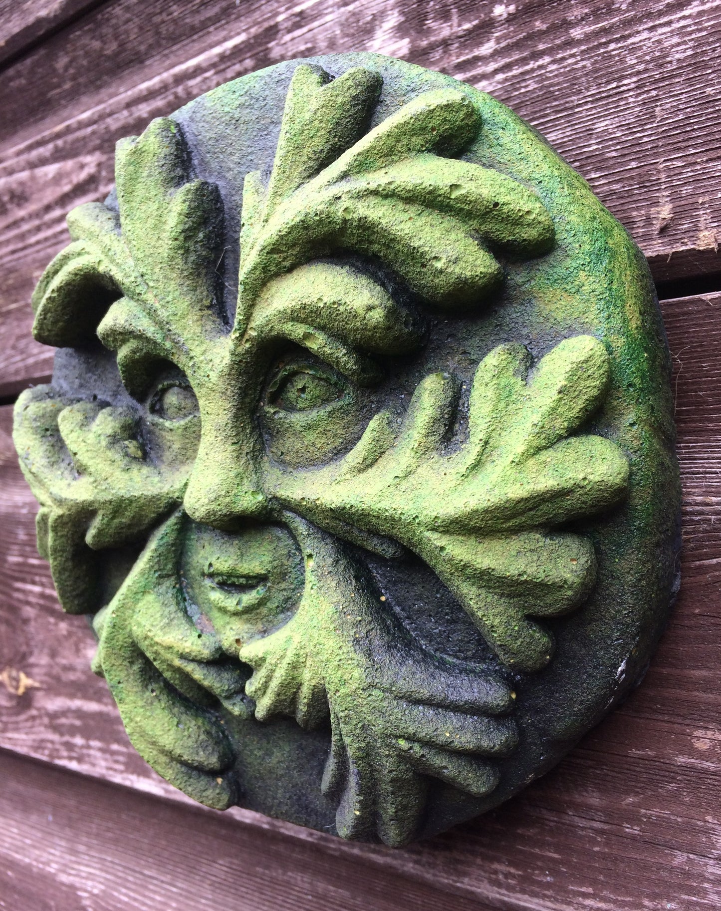 Medieval Large Green Man Plaque