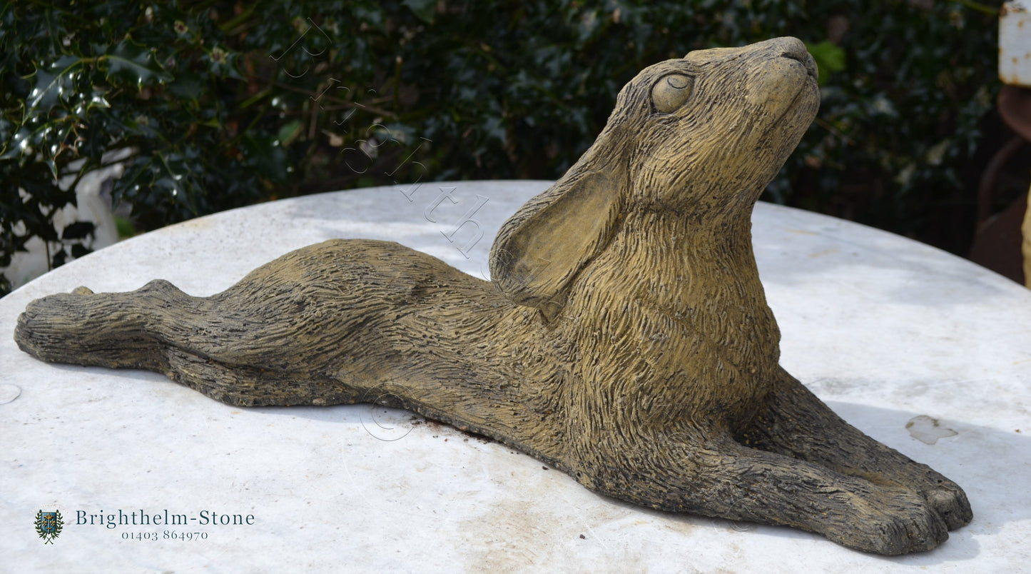 Reclining Moon Gazing Hare