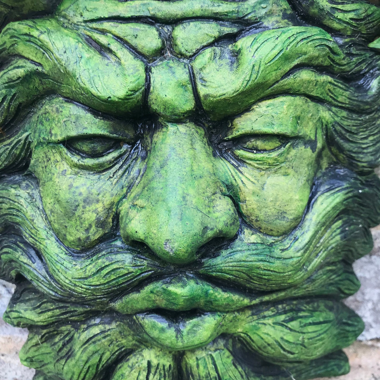 North Wind Small Green Man Plaque