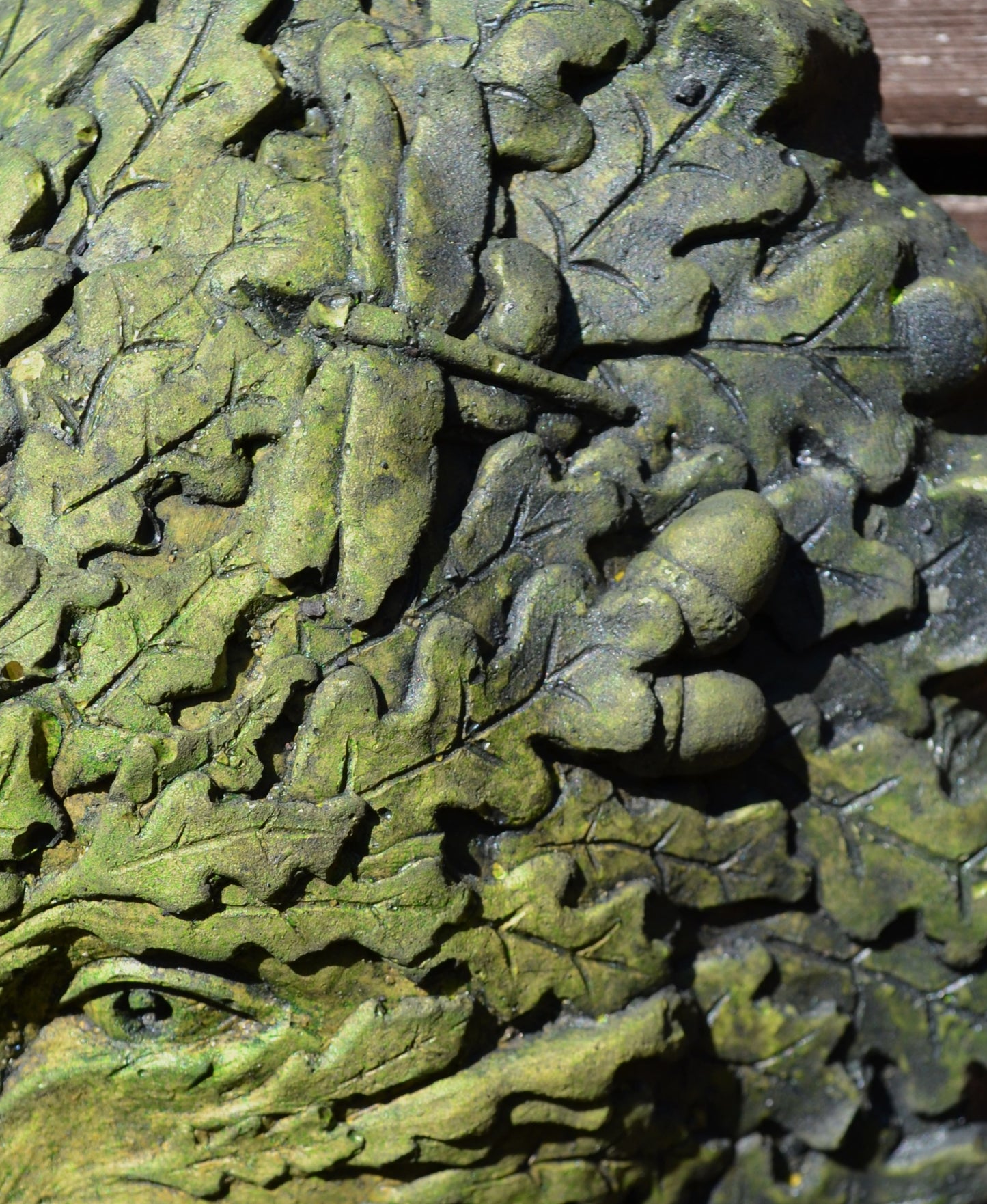 Oak Acorn Green Man Plaque