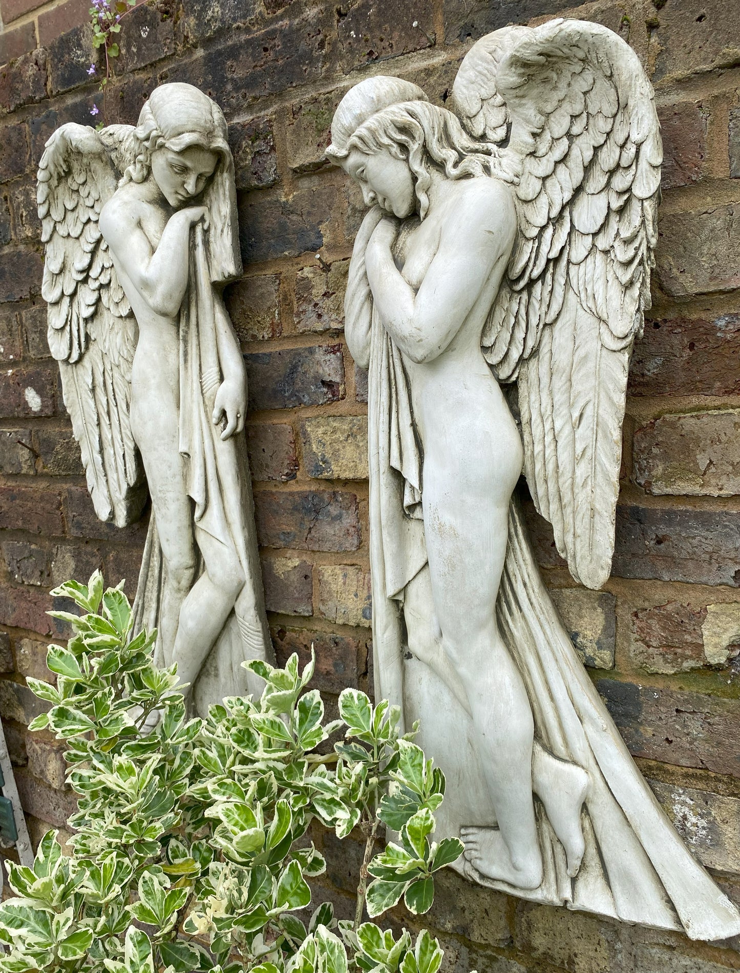 Canova's Angel Plaque Left