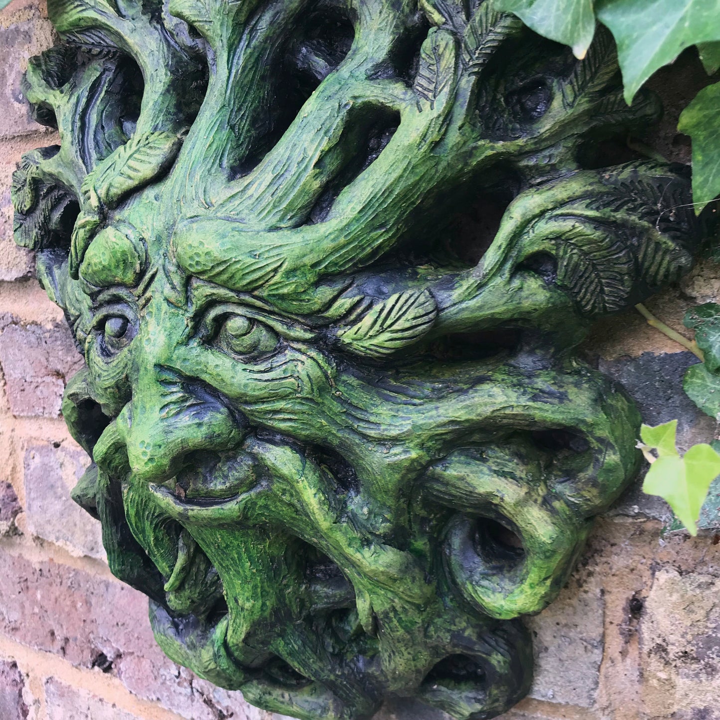 Root Green Man Plaque