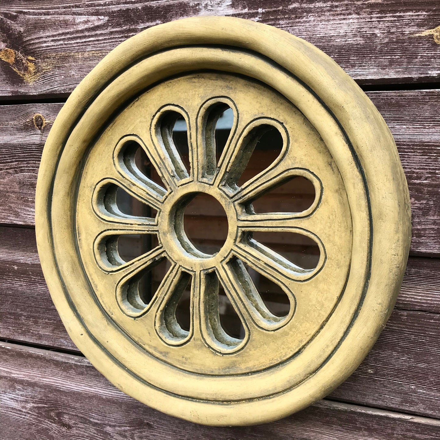 Rose Gothic Round Mirror
