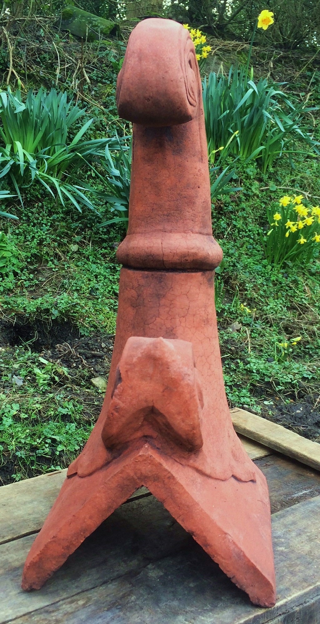 Scroll Angled Roof Finial