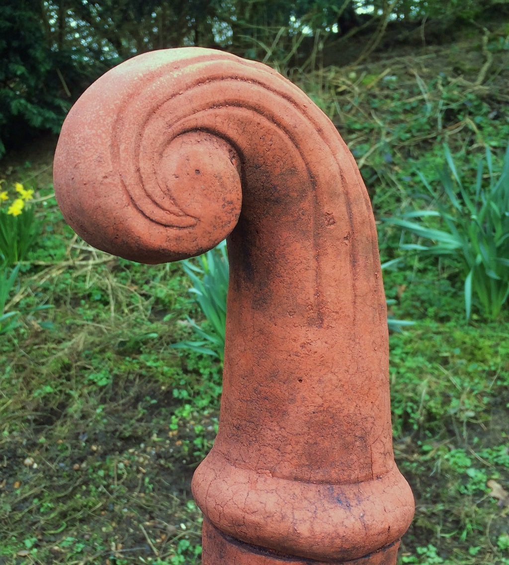 Scroll Angled Roof Finial