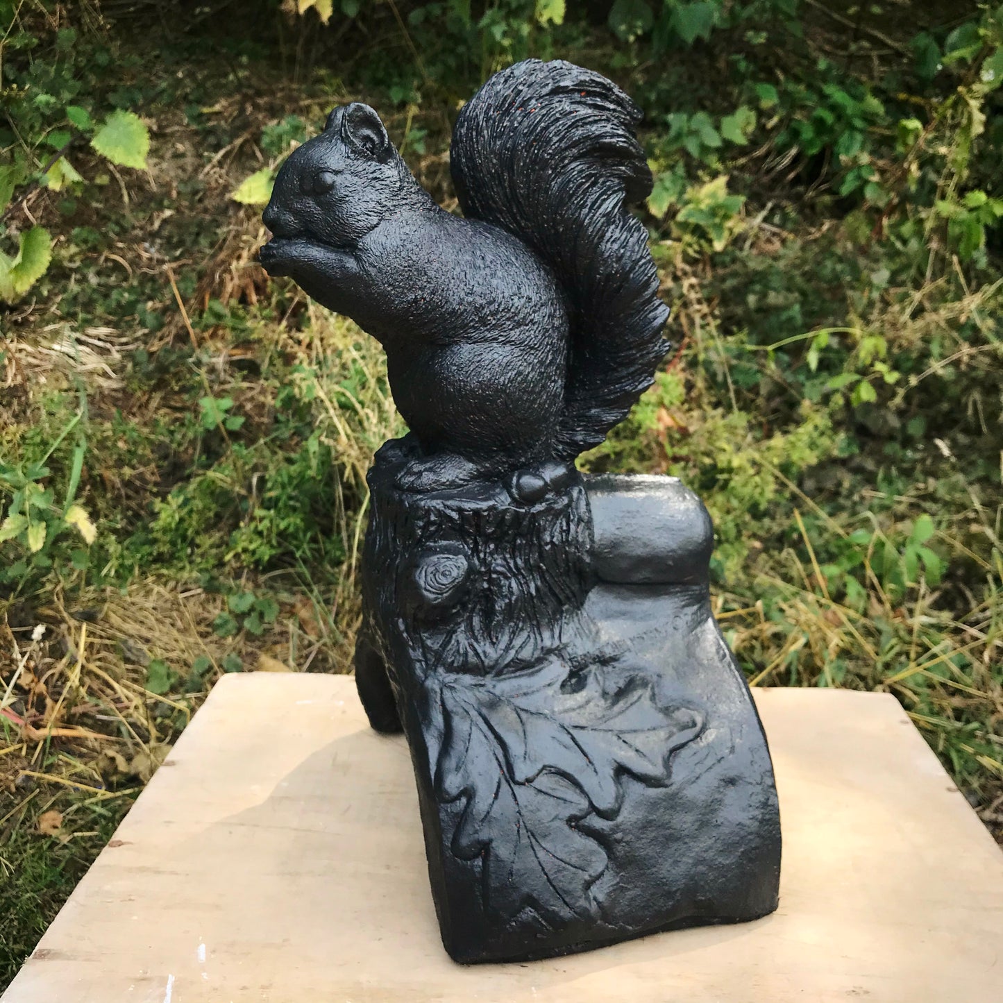 Squirrel Half Round Roof Finial