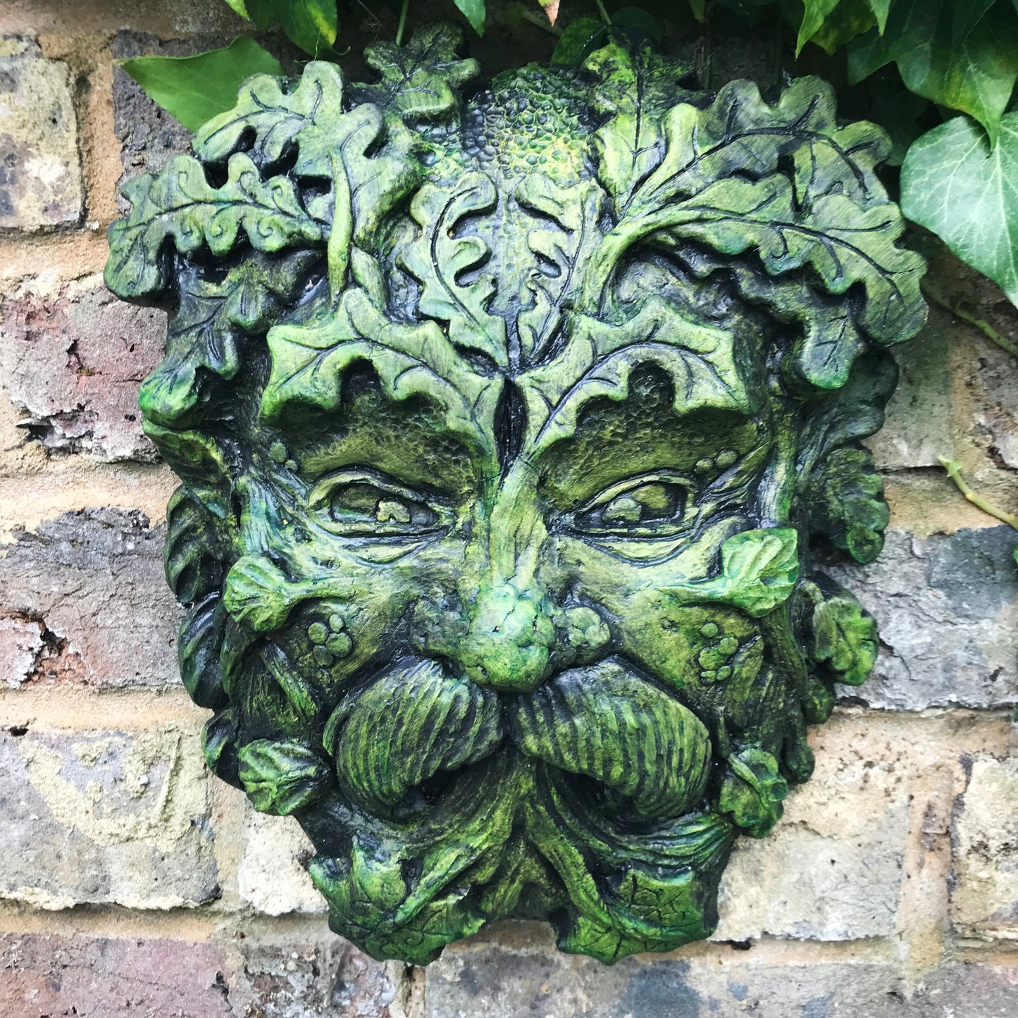 The Colonel Green Man Plaque
