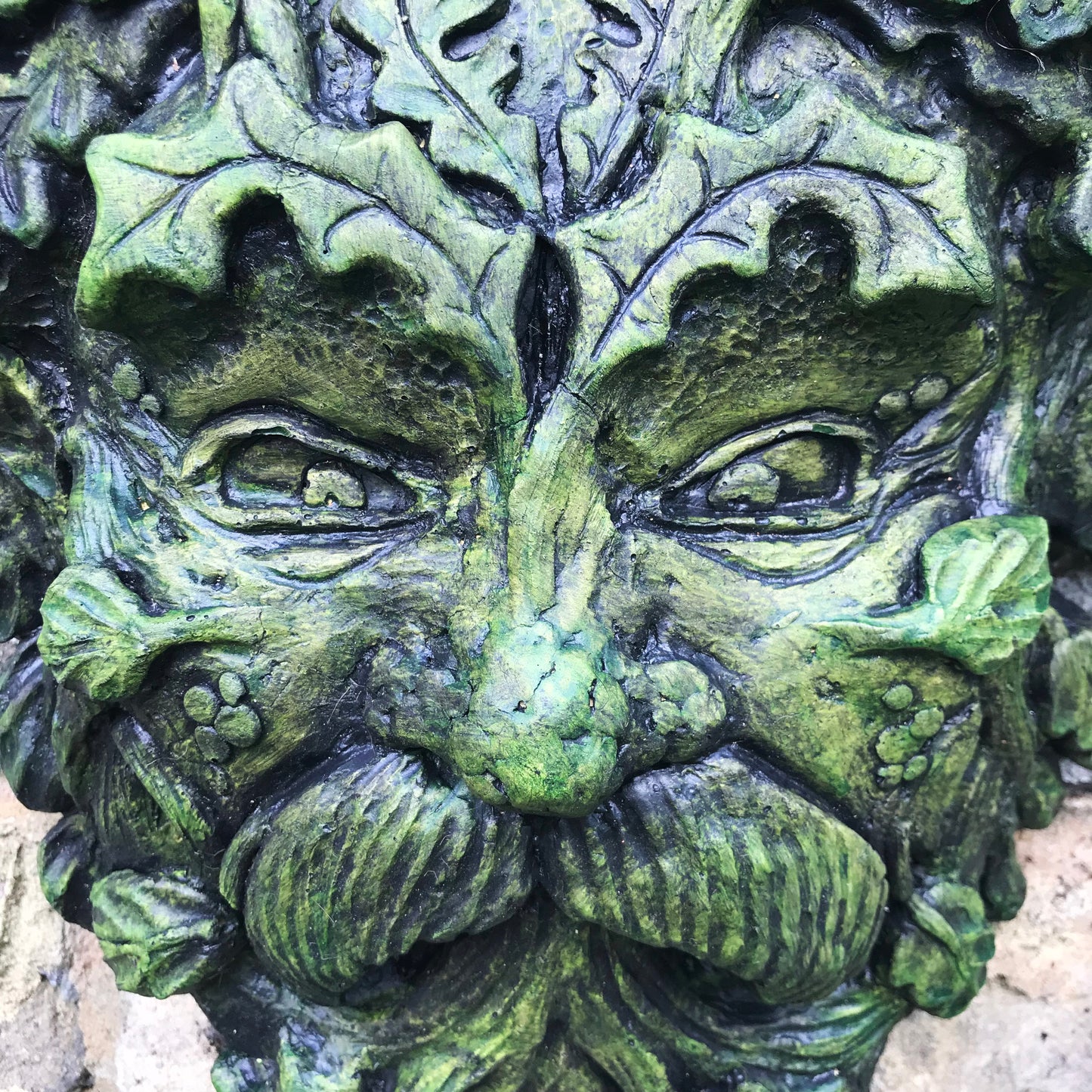 The Colonel Green Man Plaque