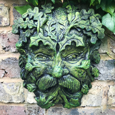 The Colonel Green Man Plaque