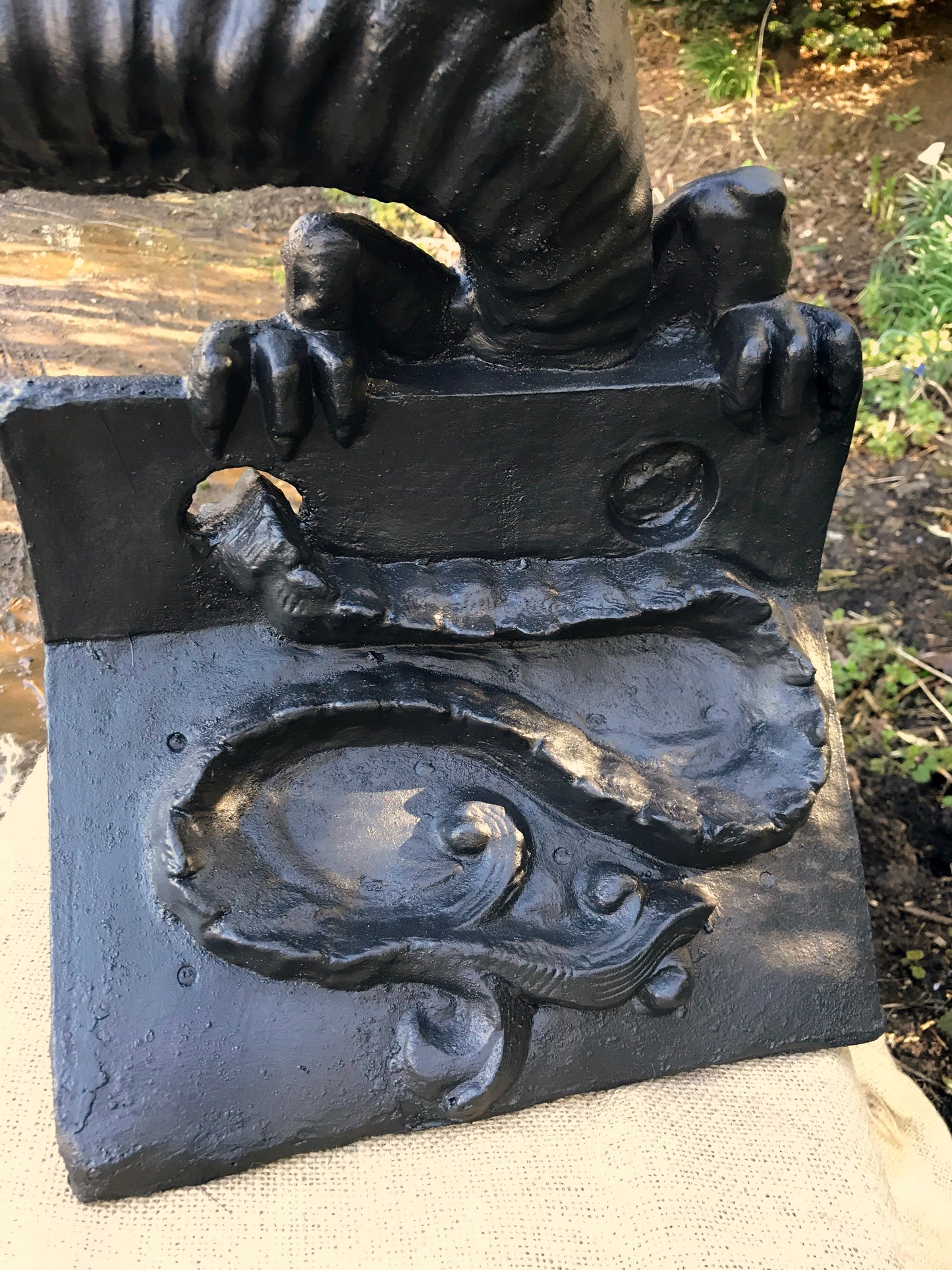 Welsh Dragon Angled Roof Finial