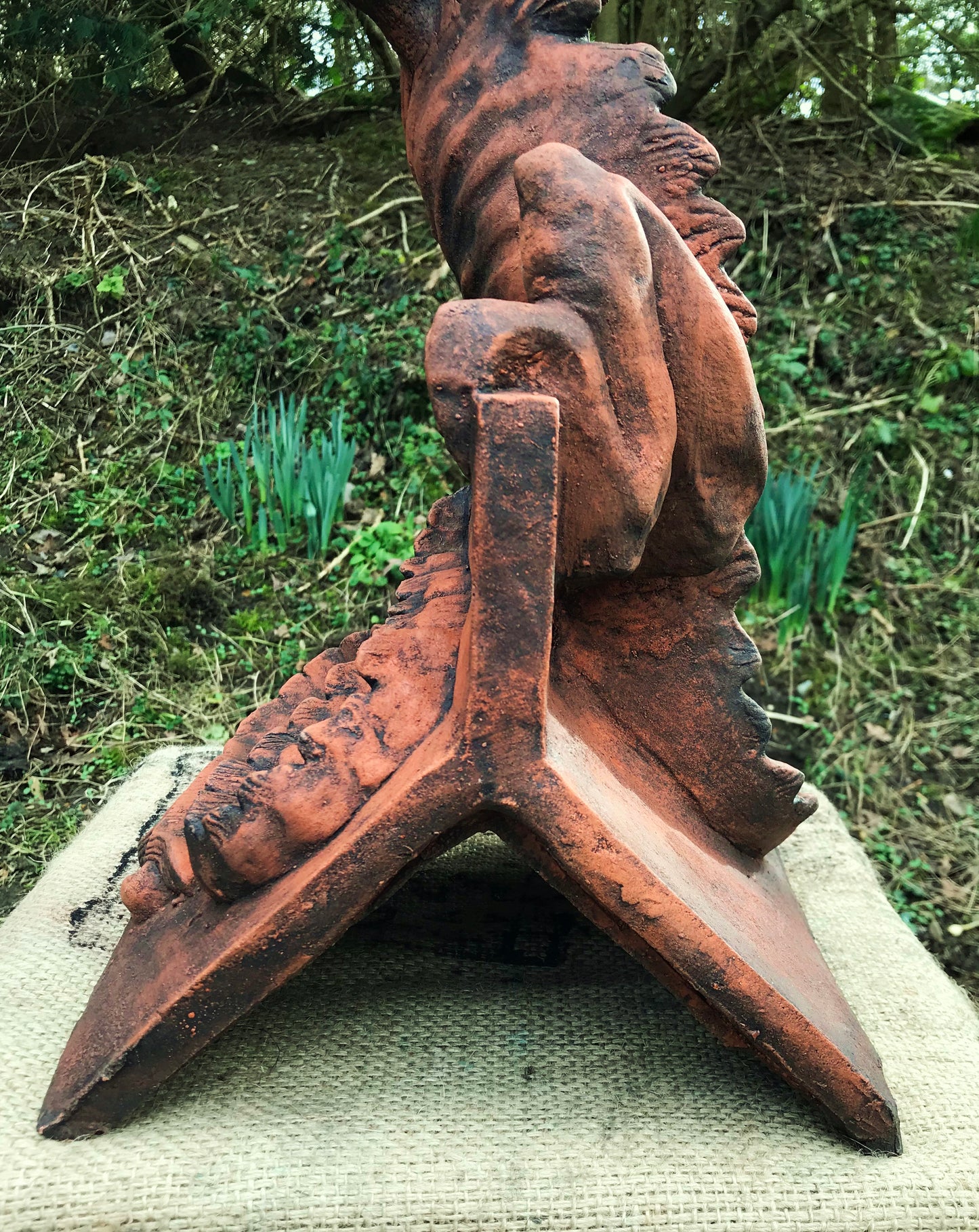 Welsh Dragon Angled Roof Finial