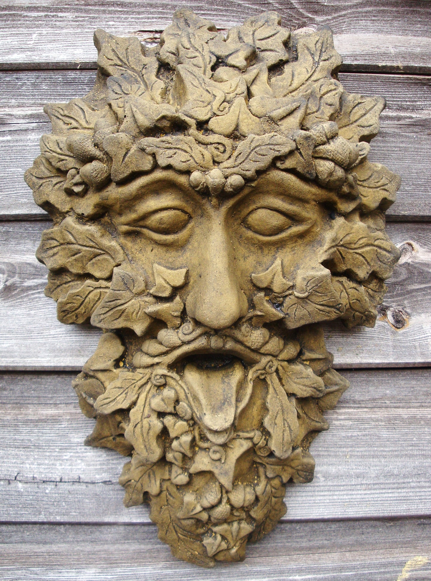 Westlake Large Green Man Plaque