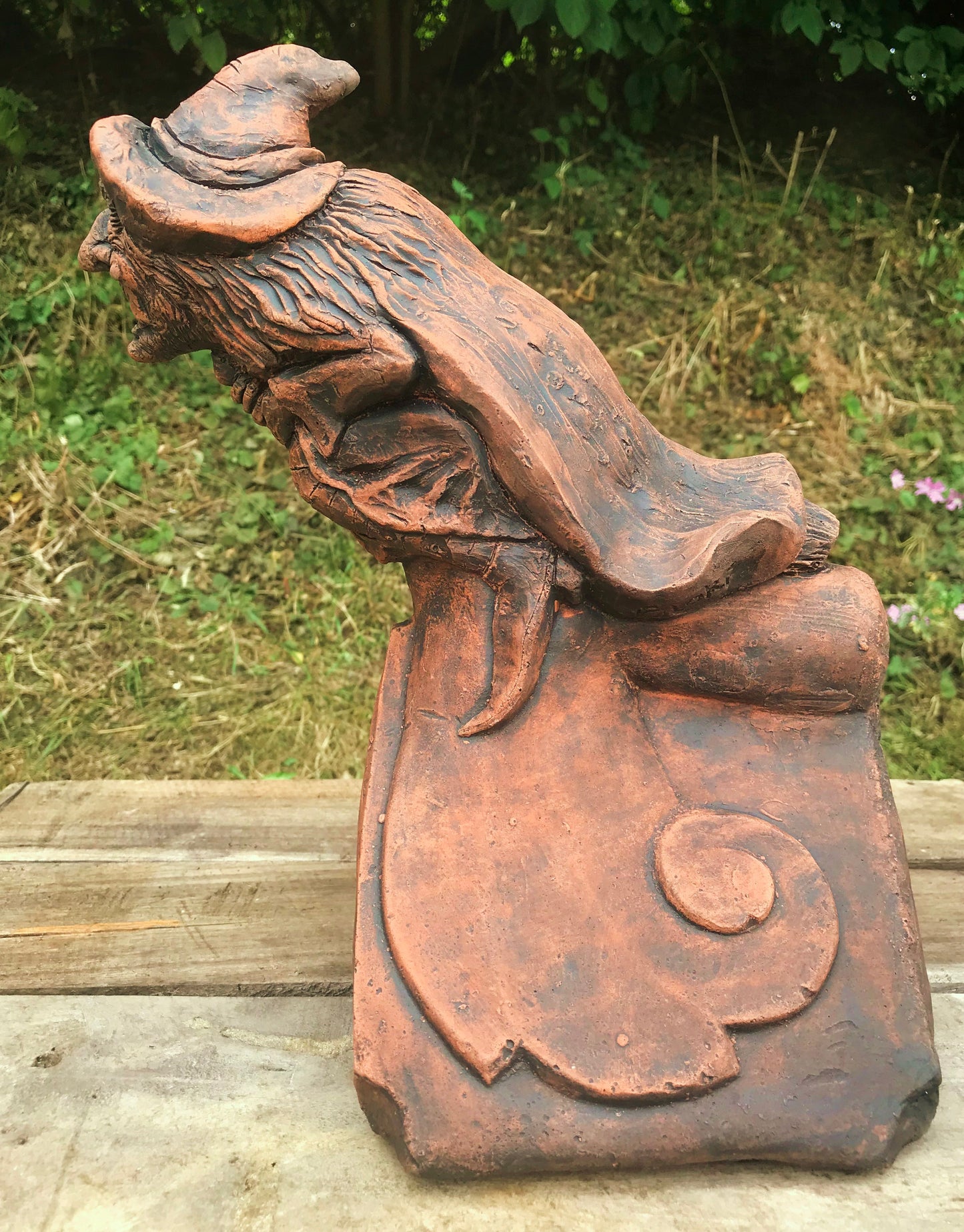 Witch Angled Roof Finial