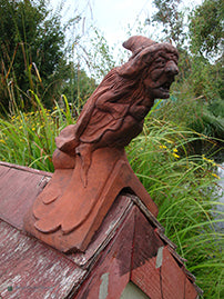 Witch Angled Roof Finial