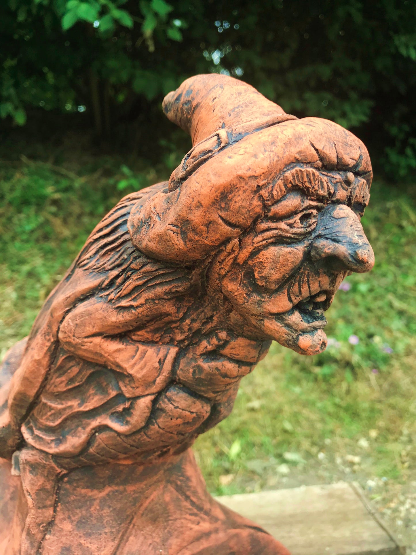 Witch Half Round Roof Finial