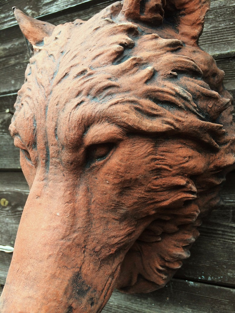 Wolf Head Plaque