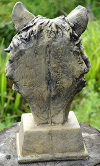 Wolf Head Bust