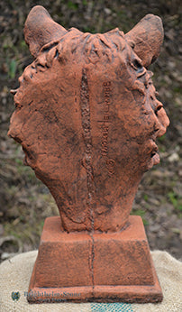 Wolf Head Bust