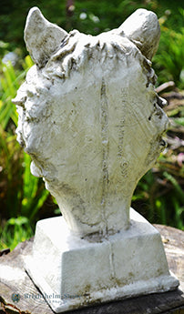 Wolf Head Bust