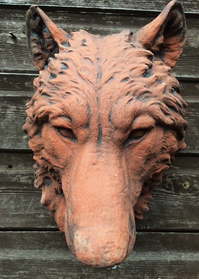 Wolf Head Plaque