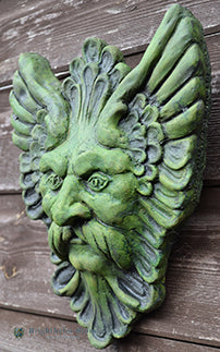 Michelangelo Green Man Plaque