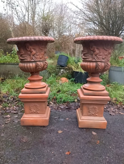 Large Decorative Urns