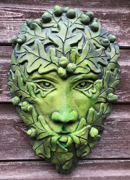 Acorn Green Man Plaque