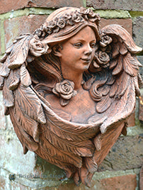 Rose Angel Bird Feeder