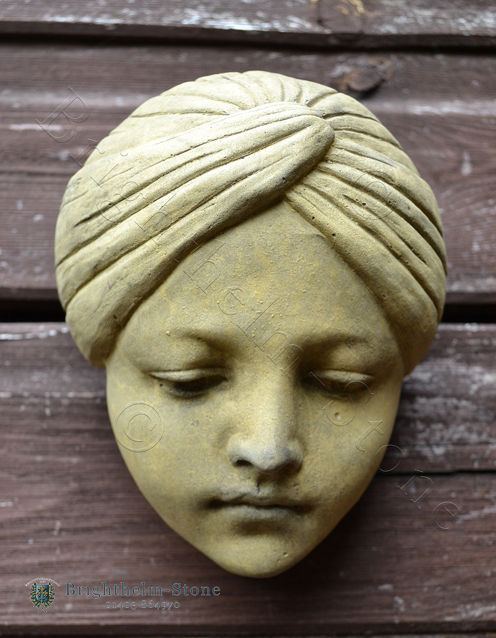 Art Deco Face Wall Plaque