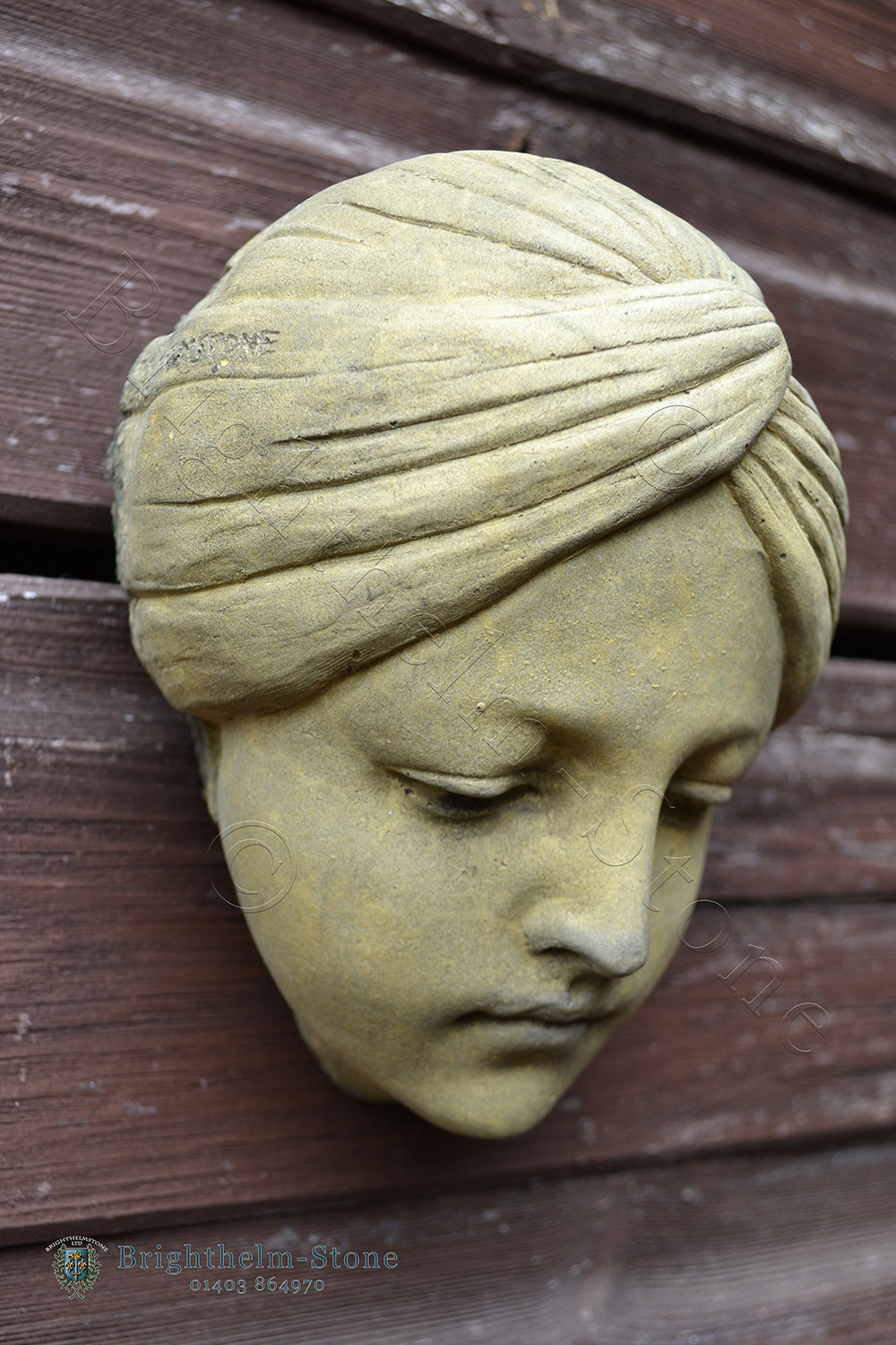 Art Deco Face Wall Plaque