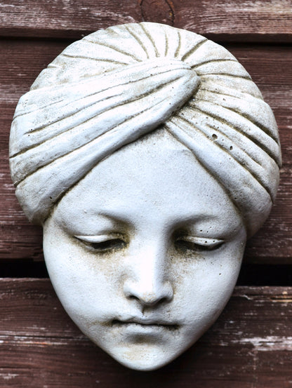 Art Deco Face Wall Plaque
