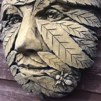 Ash Green Man Plaque