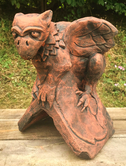 Baby Griffin Angled Roof Finial